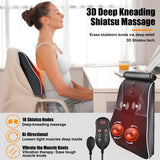 Load image into Gallery viewer, Shiatsu Neck and Back Massager with Heat,Neck Massager for Pain Relief deep Tissue, Gifts for Mom,Dad,Women