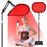 Load image into Gallery viewer, Astarexin Red Light Therapy for Face Body, 2-in-1 Infrared 432 LEDs Light Therapy with 660nm &amp; 850nm Near Redlight Device Large Panel with Remote Stand Timer