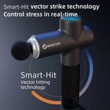Load image into Gallery viewer, Booster Massage Gun Electric Neck Massager Smart Hit Fascia Gun for Body Massage Relaxation Fitness Electric Muscle Massager