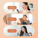 Load image into Gallery viewer, Foreverlily Eye Massager Relieves Eye Fatigue Eyes Massage Glasses Eye Fatigue Relief Massager Under-Eye Glasses Massager