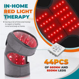 Load image into Gallery viewer, 3-in-1 Multifunctional Kneepad Electric Infrared Heating Knee Pad 650nm&amp;850nm Red Light Leg Joint Brace Muscle Relax