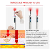 Load image into Gallery viewer, Red Light Therapy Cold Sore Device For Mouth Sores Treatment 660nm 850nm NearInfrared LED Light Therapy Machine Skin Care Wand