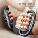 Load image into Gallery viewer, 16-Head Fascia Gun High-Frequency Vibration Body Massage Gun Back and Waist Massager Neck Shoulder Massager Muscle masajeador