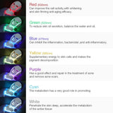 Load image into Gallery viewer, 7 Colors Light LED Face Neck Beauty Mask Photon Red Light Facial Skin Care Anti Aging Rejuvenation Brighten Skin Care Tool