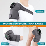 Load image into Gallery viewer, 3-in-1 Multifunctional Kneepad Electric Infrared Heating Knee Pad 650nm&amp;850nm Red Light Leg Joint Brace Muscle Relax