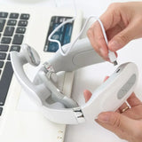 Load image into Gallery viewer, Portable 4D Electric Neck &amp; Shoulder Massager USB Rechargeable Heating Hot Pressing Magnetic Pulse Neck Massage Instrument