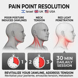 Load image into Gallery viewer, LED Light Wrap for Chin Firming, 660nm &amp; 850nm Infrared LED Band with Timer for Neck, Arms, Calves, Cordless Design