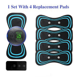 Load image into Gallery viewer, EMS Cervical Spine Massager Mini Electric Neck Massager Tens Low Pulse Neck Back Body Muscle Stimulator Arm Leg Relaxation Pads
