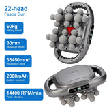 Load image into Gallery viewer, 16-Head Fascia Gun High-Frequency Vibration Body Massage Gun Back and Waist Massager Neck Shoulder Massager Muscle masajeador