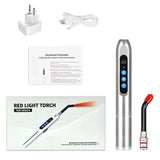 Load image into Gallery viewer, Red Light Therapy Cold Sore Device For Mouth Sores Treatment 660nm 850nm NearInfrared LED Light Therapy Machine Skin Care Wand
