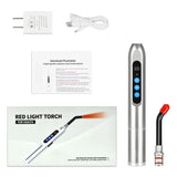 Load image into Gallery viewer, Red Light Therapy Cold Sore Device For Mouth Sores Treatment 660nm 850nm NearInfrared LED Light Therapy Machine Skin Care Wand