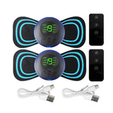 Load image into Gallery viewer, EMS Cervical Spine Massager Mini Electric Neck Massager Tens Low Pulse Neck Back Body Muscle Stimulator Arm Leg Relaxation Pads