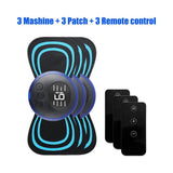 Load image into Gallery viewer, EMS Cervical Spine Massager Mini Electric Neck Massager Tens Low Pulse Neck Back Body Muscle Stimulator Arm Leg Relaxation Pads